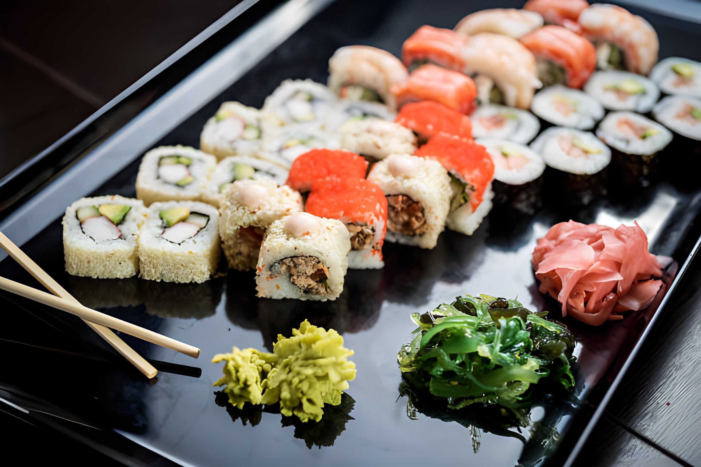 Krista's Kitchen Kit Sushi Maki Complet en Bambou – Sushi Maker