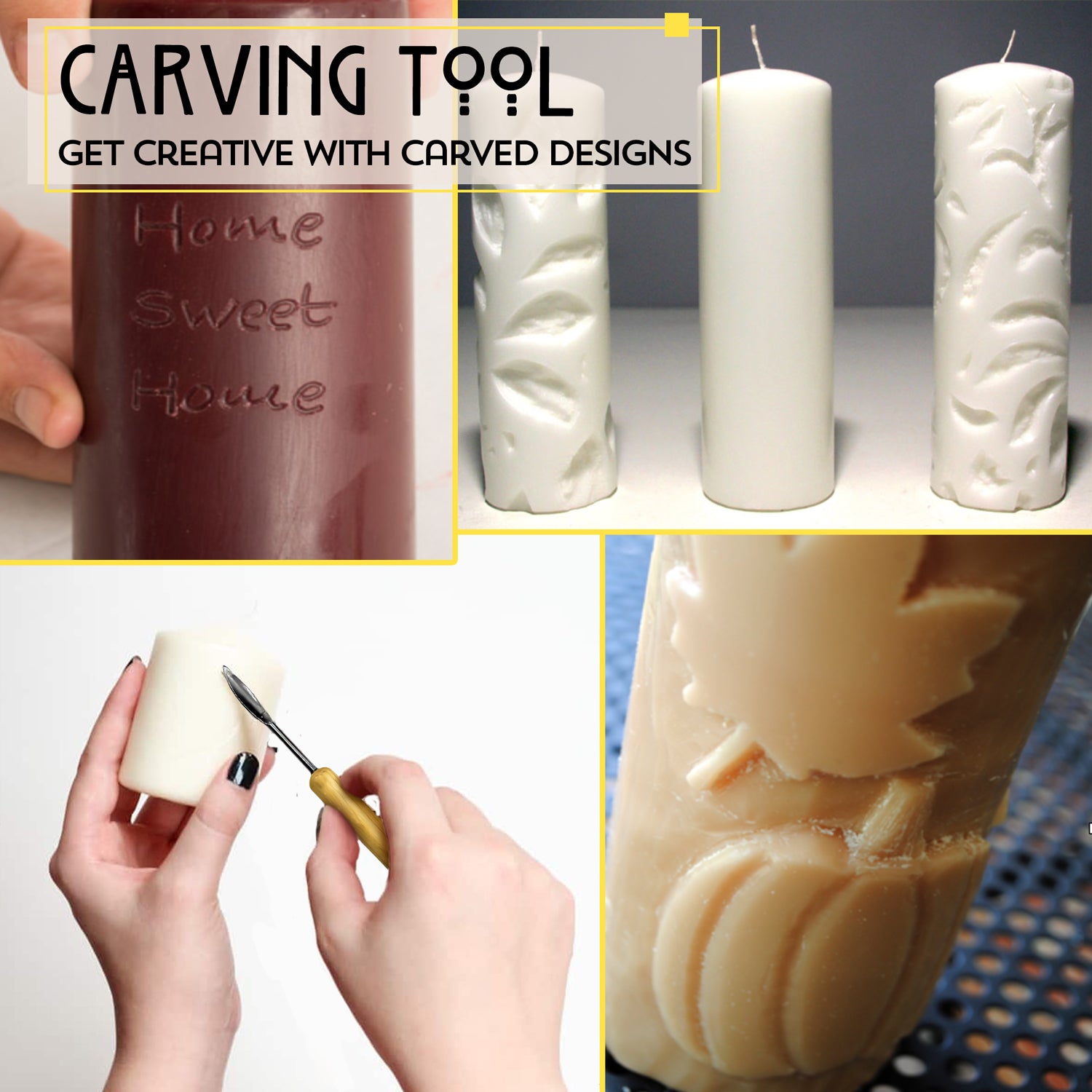  The Kit Company™ Kit de fabricación de velas – Juego de cera y  accesorios para hacer velas perfumadas – Kit de cera de soja de vela de  color fácil de hacer 